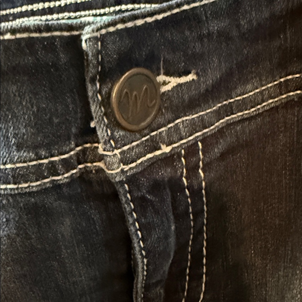 Maurices Dark Blue Boot Cut Jeans - Picture 5 of 5